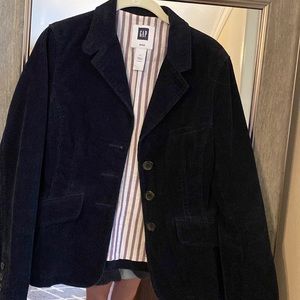 Gap navy corduroy blazer. Size 4